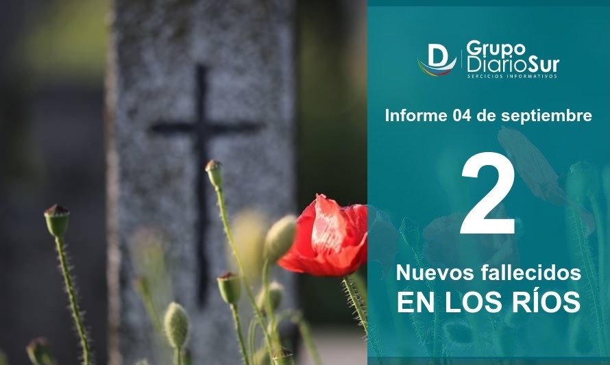 Uno de apenas 39 años: Los Ríos sumó 2 nuevos fallecidos 