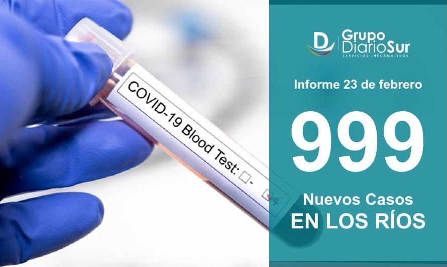 Reporte de miércoles: 999 contagios de covid-19 para Los Ríos