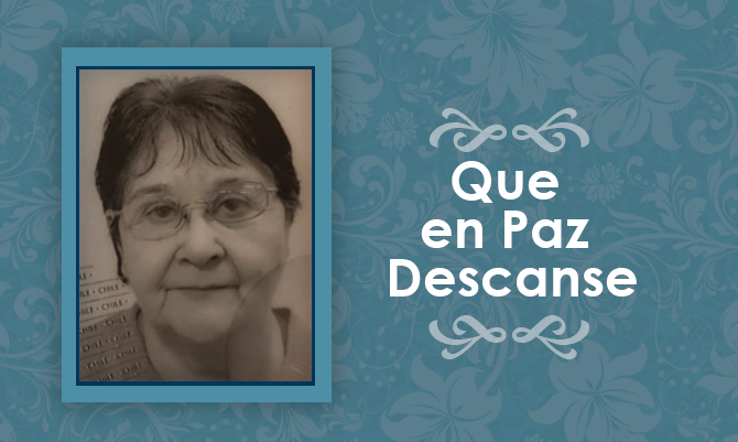 [Defunción] Falleció María Milagros Fernández García Q.E.P.D