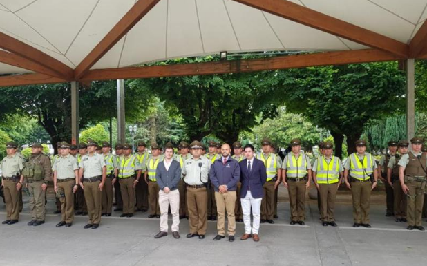 Gobernador Pérez de Arce destacó el balance policial durante los feriados largos en el Ranco